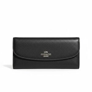 Coach Black Leather Wallet